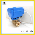 dn25 dn20 dn15 CWX-60p 3 way motorized ball valve for irrigation dump valve